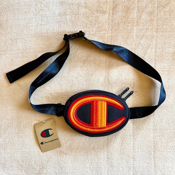 Navy Champion Prime Novelty Waist Bag - Picture 1 of 4